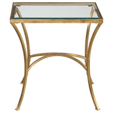 Alayna Gold End Table